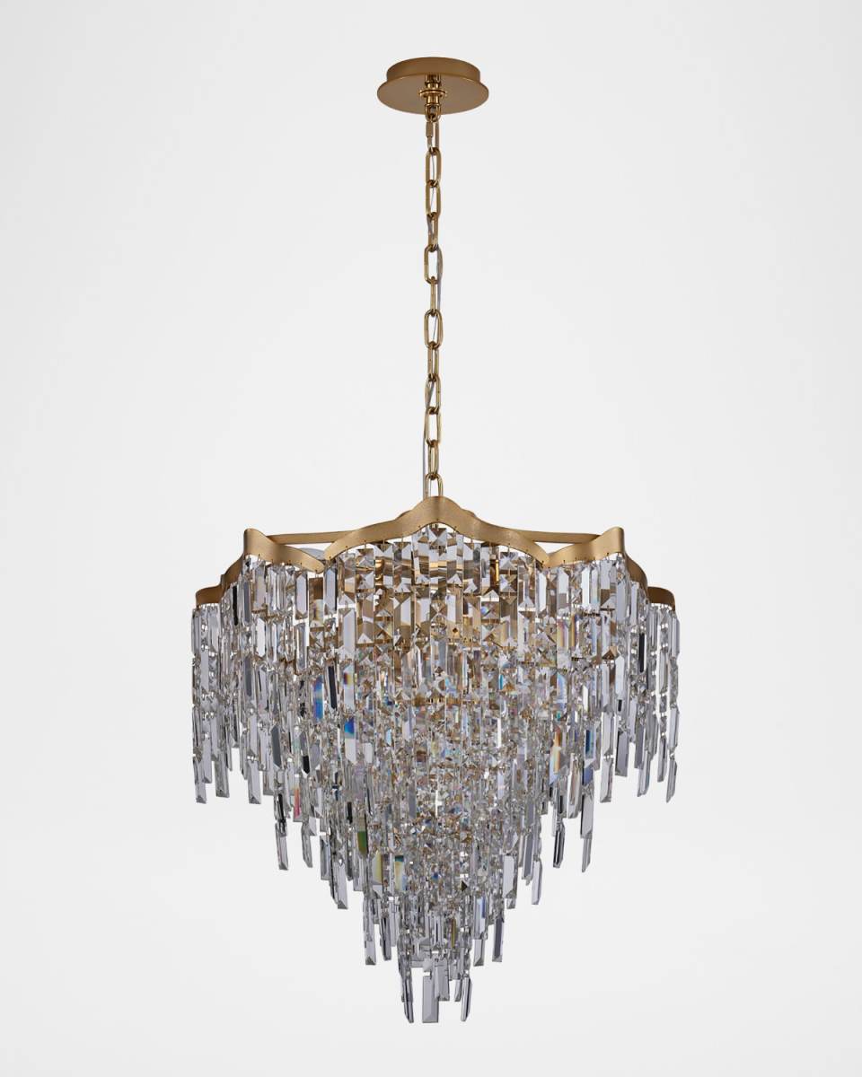Cadere 26" 15-Light Crystal Chandelier